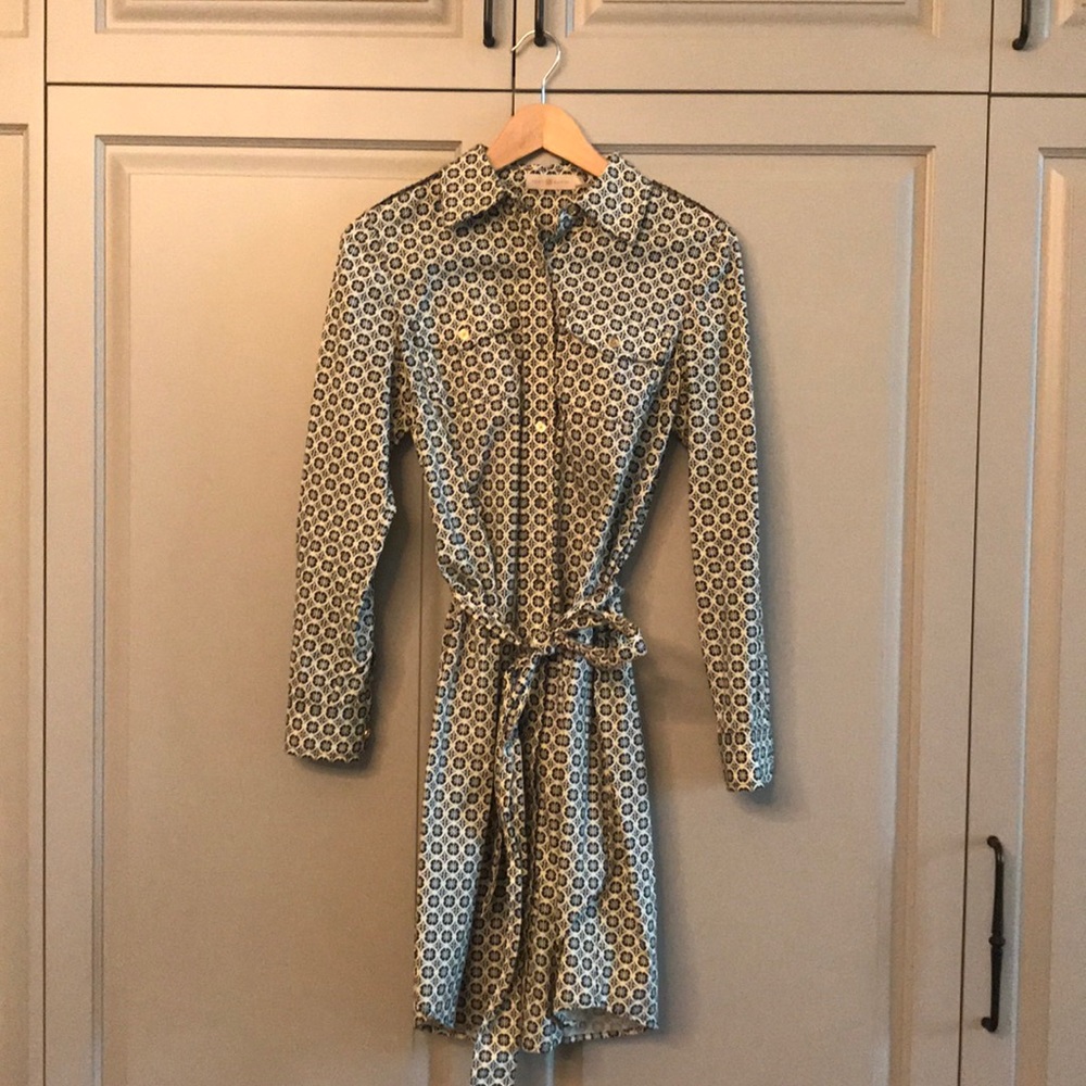 Tory Burch size 4 button down dress cotton